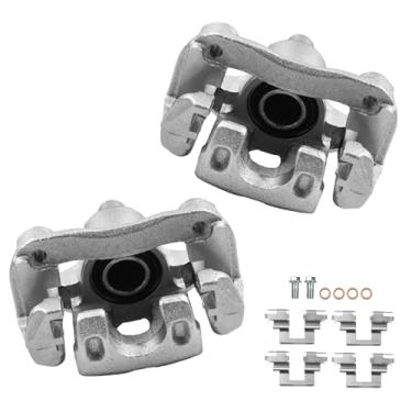 Imagem de GAIASURGE Pinça de freio traseira com suporte compatível com Toyota Camry 2002-2006, Toyota Solar 2004-2008, Toyota Avalon 2005-2007 - Rio traseiro e lado do passageiro, 19-B2697 19-B2696, 2 peças