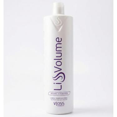 Imagem de Bálsamo Liss Volume Profissional 1L - Redutor de Volume e Anti-Frizz de Alta Absorção - Selagem de Cutículas pH 4.0 a 5.0 - Hidratação e Alinhamento para Todos os Tipos de Cabelo