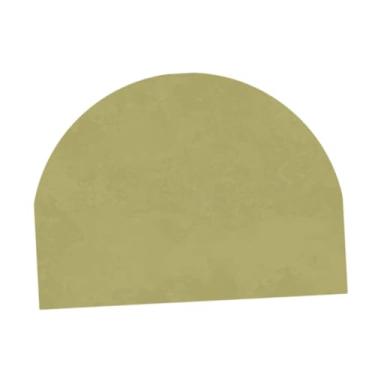 Imagem de Ｂｅｓｇａ Adesivo de parede Boho Arch com arte geométrica, papel de parede adesivo removível, ideal para escritório e decoração de festas, Amarelo Verde
