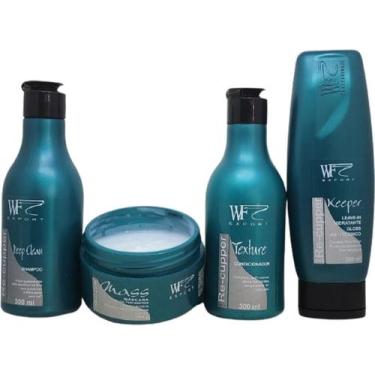Imagem de Kit Hidratante Capilar 4 Produtos 1150ml Recupper WF - WF Export