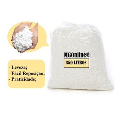 Imagem de Isopor em Flocos para enchimento de puff Fofão 350 Litros - Mgonline