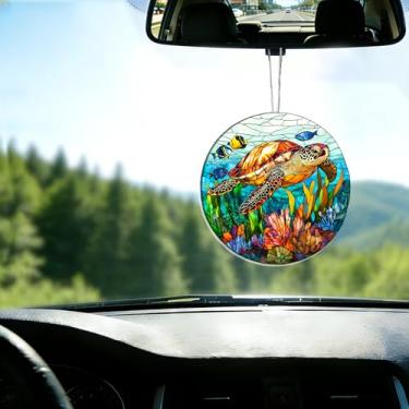 Imagem de Acrílico colorido, apanhador de sol, decoração de janela suspensa de coruja, arte de parede de arco-íris, para sala de estar, quarto, varanda, interior e exterior, jardim, enfeites de Natal 19 x 19 cm