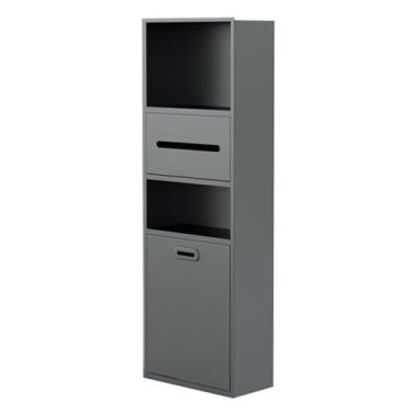 Imagem de Nicho de banheiro de aço inoxidável, aço inoxidável escovado, prateleira quadrada de banheiro de nicho de chuveiro, inserção de nicho de parede de xampu para armazenamento organizador de produtos (cor