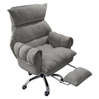 Imagem de Cadeira macia para jogos, cadeira reclinável ergonômica, cadeiras de escritório, sofá preguiçoso para quarto, cadeiras de mesa de escritório em casa, cadeira de computador, encosto poltrona reclinável