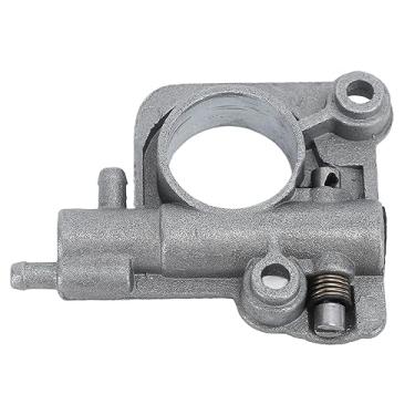 Imagem de Bomba de óleo de motosserra confiável, substituição de bomba de óleo de motor de ferro de alta dureza para motosserras cs350 cs2600, durável e de longa duração
