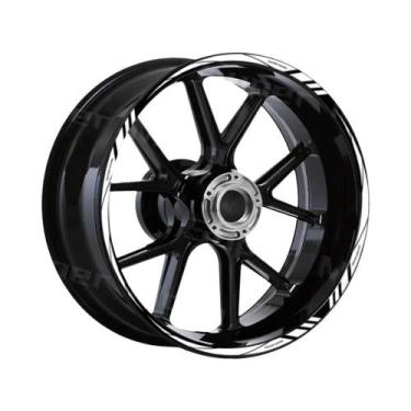 Imagem de Adesivo Refletivo Para Roda De Motocicleta, Faixa Para Cubo De Roda, D