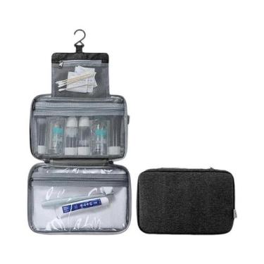 Imagem de Bolsa De Viagem Impermeável De Grande Capacidade Para Artigos De Higie