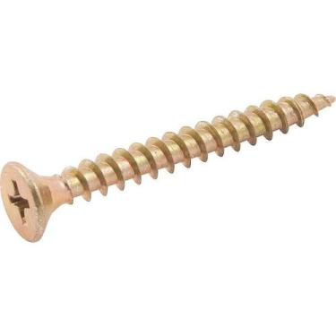 Imagem de Parafuso Madeira Chipboard, Cabeça Chata, Fenda Cruzada/phillips, 4,5 