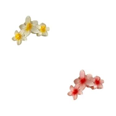 Imagem de Presilha De Cabelo Feminina Com Design De Flor Gradiente, Flor De Sol 