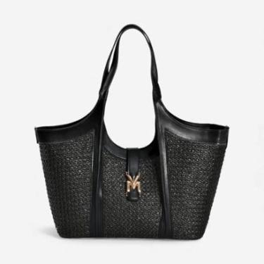 Imagem de Bolsa Via Marte Tote Grande Preta-Feminino