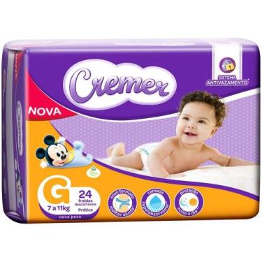Imagem de Fralda Cremer Disney Baby Tam. G - 7 a 11kg 24 Unidades, 1 Pacote com 