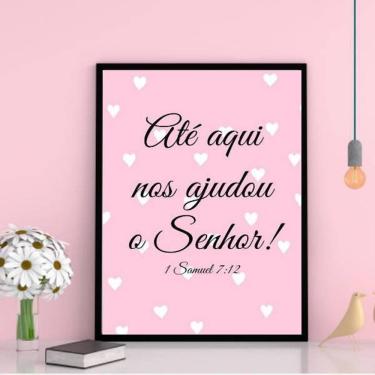 Imagem de Quadro 45x34cm Moldura Madeira Preta Decoração Ambientes