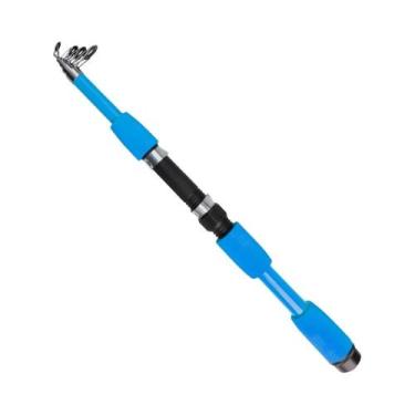 Imagem de Conjunto De Vara De Pesca Telescópica De Fibra De Carbono 1.8/2.1m Com