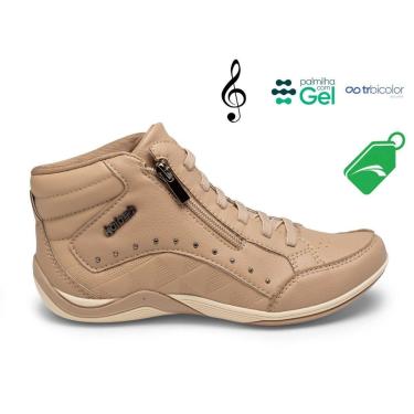 Imagem de Tênis Kolosh Abotinado botinha cano alto feminina C3671 - Feminino-Feminino