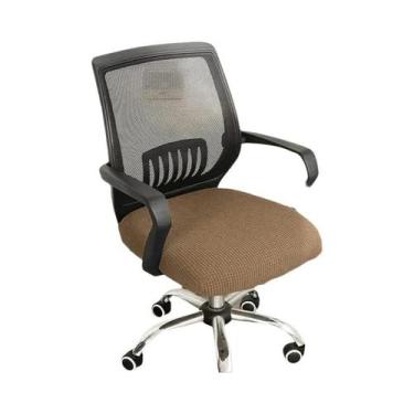 Imagem de Capa Elástica De Spandex Para Cadeira De Escritório, Protetor De Poltr