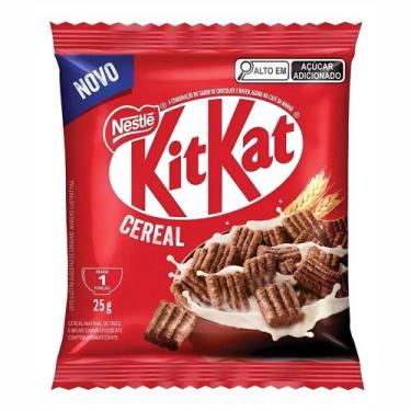 Imagem de Kit 10 Sachet Kitkat Cereal Matinal 25g - Cabe Na Lancheira - Nestlé, 