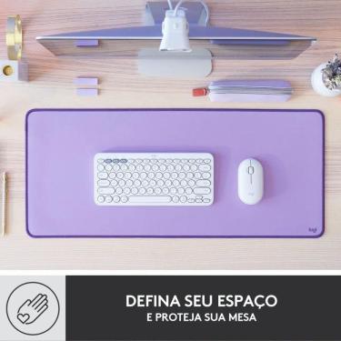 Imagem de Mouse Pad Desk Mat Studio Series Logitech Lilás