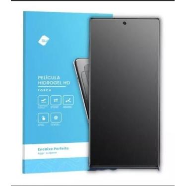 Imagem de Película Gel Hidrogel Frontal Anti Impacto Fosca P/ Samsung S23 Ultra 