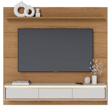Imagem de Painel Suspenso Para TV 65 Pol 180 cm Tahiti Com Led CLB
