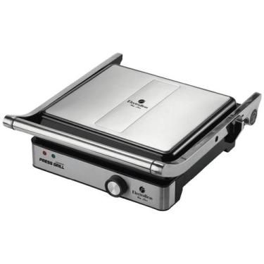 Imagem de Grill Electrobras Family EBPG-03 - 2000W - 110V - Preto e Prata
