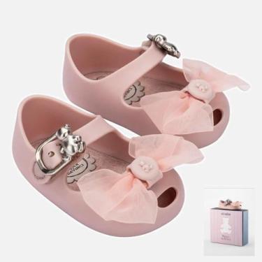Imagem de Sapatilha mini melissa my first + paola da vinci rosa 37851 -, Rosa, 1