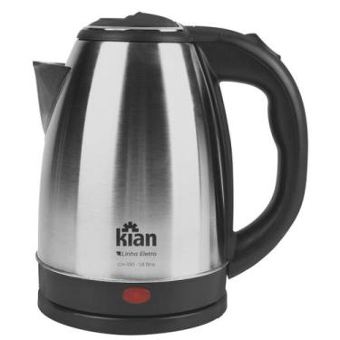 Imagem de Chaleira eletrica 1.8lt inox 220v kian ch-100 (26022), 220V
