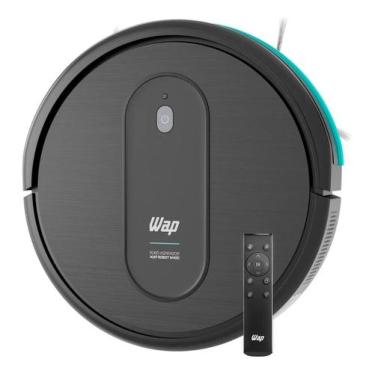 Imagem de Robô Aspirador de Pó WAP ROBOT W400 Autorrecarga e Controle, Bivolt