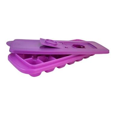 Imagem de Forma de Gelo Roxa Tupperware