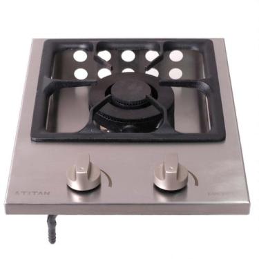 Imagem de Fogão Industrial a Gás de Embutir 1 Boca Queimador Duplo Rangetop Manu
