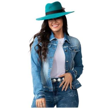 Imagem de Jaqueta Miss Country Cristal, Jeans, G