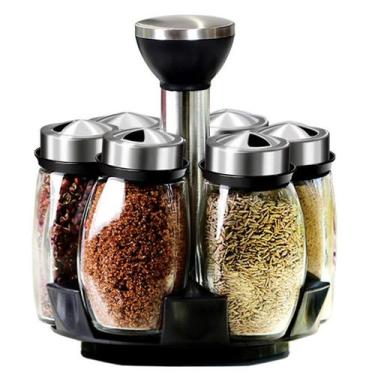 Imagem de Porta Condimentos 6Pcs 360 De Rotatividade Spice