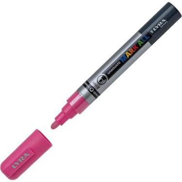Imagem de Caneta Lyra Graduate Mark All 2 mm Rosa