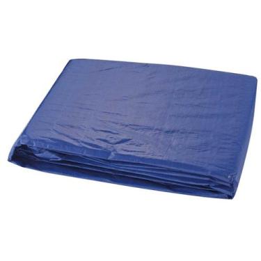 Imagem de Lona Encerado 4X4M 100µ Azul Uv Ilhóses Kala