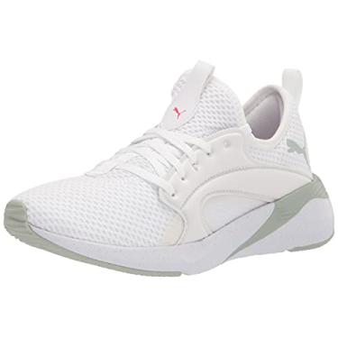 Imagem de PUMA Better Foam Adore Tênis de corrida feminino, Puma branco-verde gelado, 10