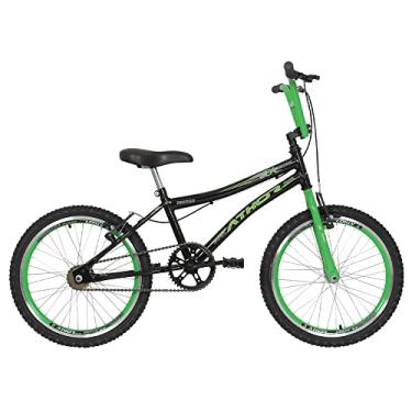 Imagem de Bicicleta Infantil Aro 20 Atx Athor Tipo Bmx (Preto+Verde)