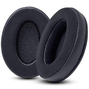 Imagem de WC Padz Velour - The Ultimate Pads da Wicked Cushions - Para Audio Technica, Hyperx, Steelseries Arctis - Extra Grosso - Abertura Maior - Espuma de Memória Macia | (Preto)