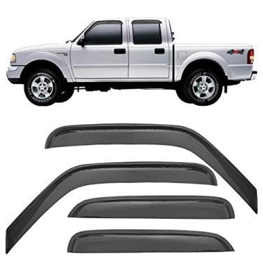 Imagem de Calha de Chuva Acrílica Adesiva Ford Ranger 96/11 ? 4 portas