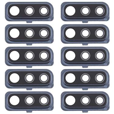 Imagem de For for galaxy A50 10pcs Camera Lens Cover (Black)
