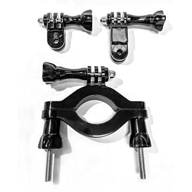 Imagem de Haoyou Suporte de guidão de bicicleta/motocicleta/vara de esqui para câmera de ação Gopro Hero 10 9 8 7 6 5 4 3+ 3 DJI Osmo Action AKASO Insta360