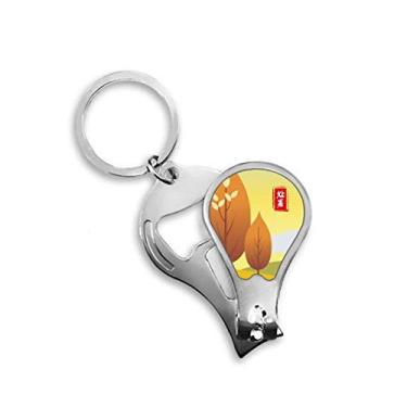 Imagem de Cortador de unhas com prazo solar e vinte e quatro cortadores de unhas com chave