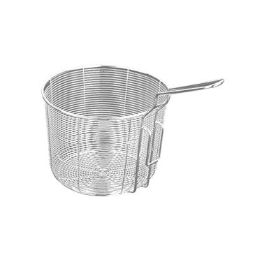 Imagem de Peneira para utensílios de cozinha com cesto para frituras com alça escorredor para macarrão, 16cm
