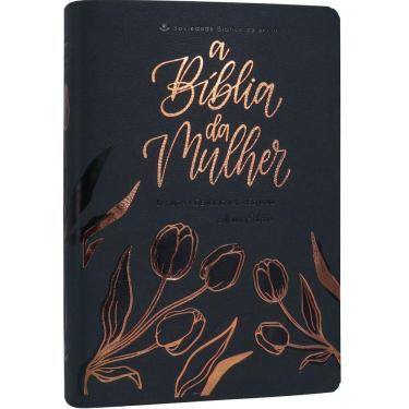 Imagem de Bíblia da Mulher Nova Edição Estudo e Devocional ARC Azul