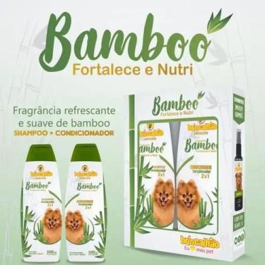 Imagem de Kit Shampoo E Condicionador  Brincalhão Bamboo 500ml