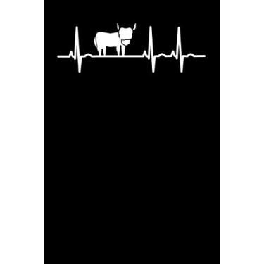 Imagem de Funny Cute Scottish Highland Cattle Farmer Breeding Breeder Notebook Gift Idea: 6x9 | 1oo Pages | Lined Notebook | The Highland is a Scottish breed of ... It originated in the Scottish Highlands