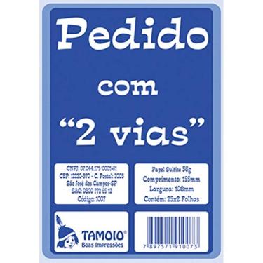 Imagem de Talao De Pedido 1/36 2 Vias 25 Folhas Pacote Com 20-56478