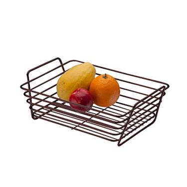 Imagem de Cesto Multiuso Retangular Future Bronze