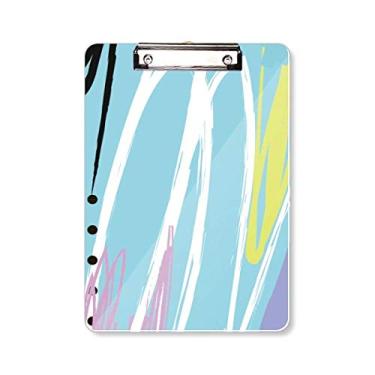 Imagem de Joy Abstract Plants Art Pattern Prancheta pasta, bloco de escrita A4