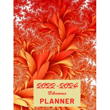 Imagem de 2022-2024 Blossoms Planner: The Blossoms Design with 3 years plans and 24 months Hardcover
