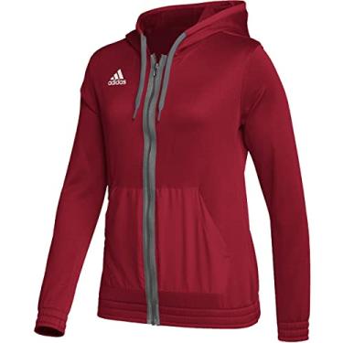 Imagem de adidas Team Issue Moletom feminino com zíper completo PP