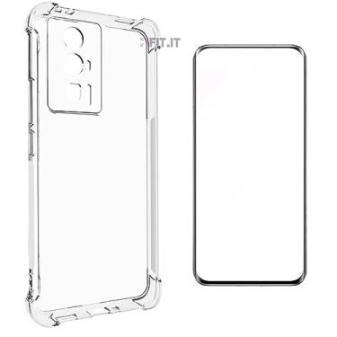 Imagem de Capa para Xiaomi Poco F5 Pro Anti Impacto e Película Cerâmica 5D 9H